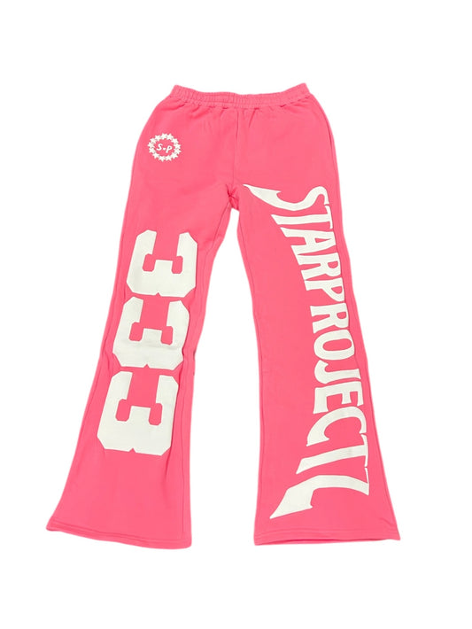 Pink SP Flared Sweatpants